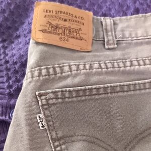 Vintage white tab made in Canada Levi's 634